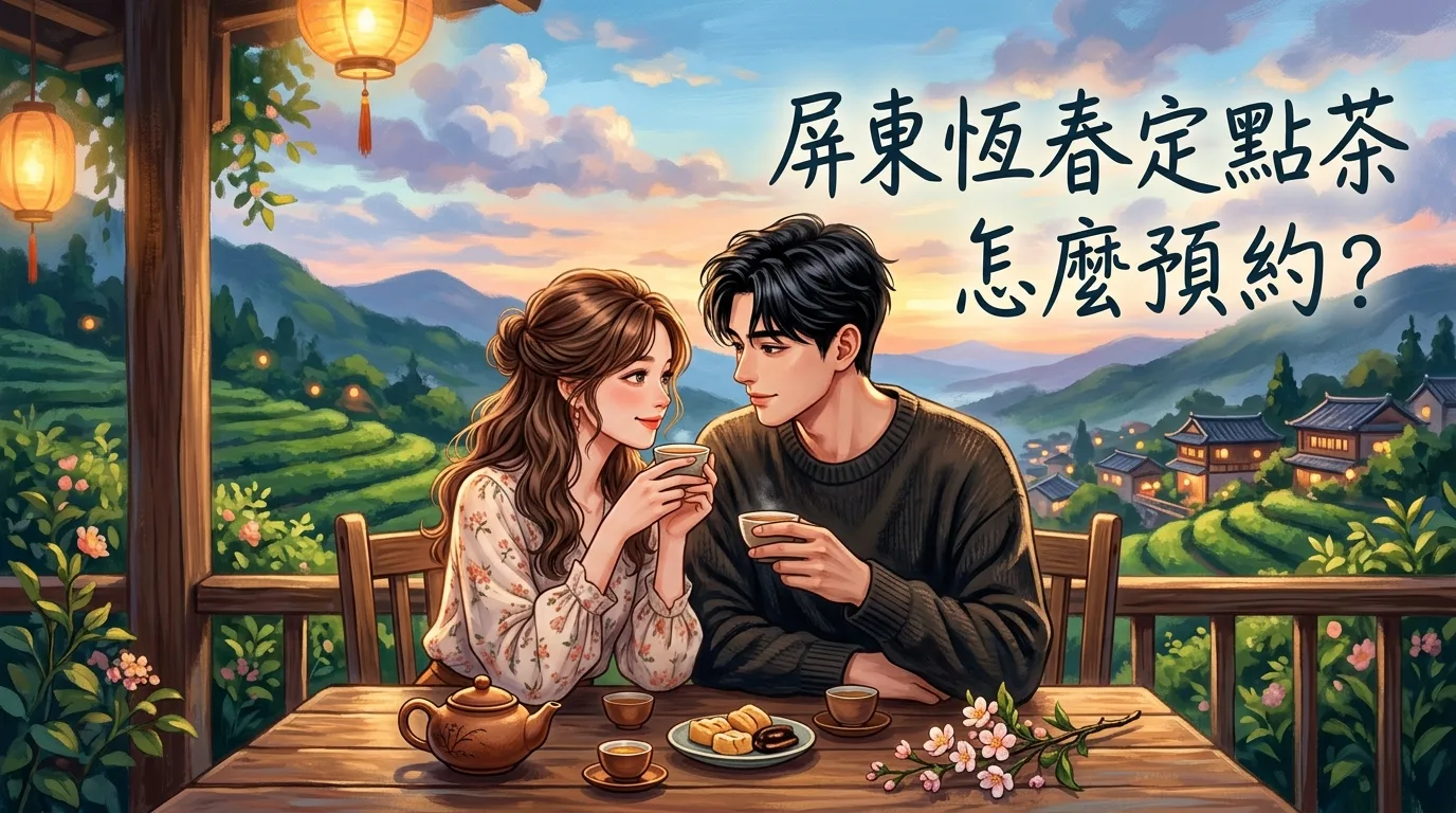 屏東恆春定點茶怎麼預約?