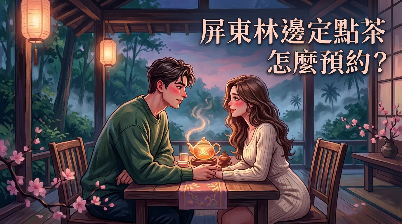 屏東林邊定點茶怎麼預約?