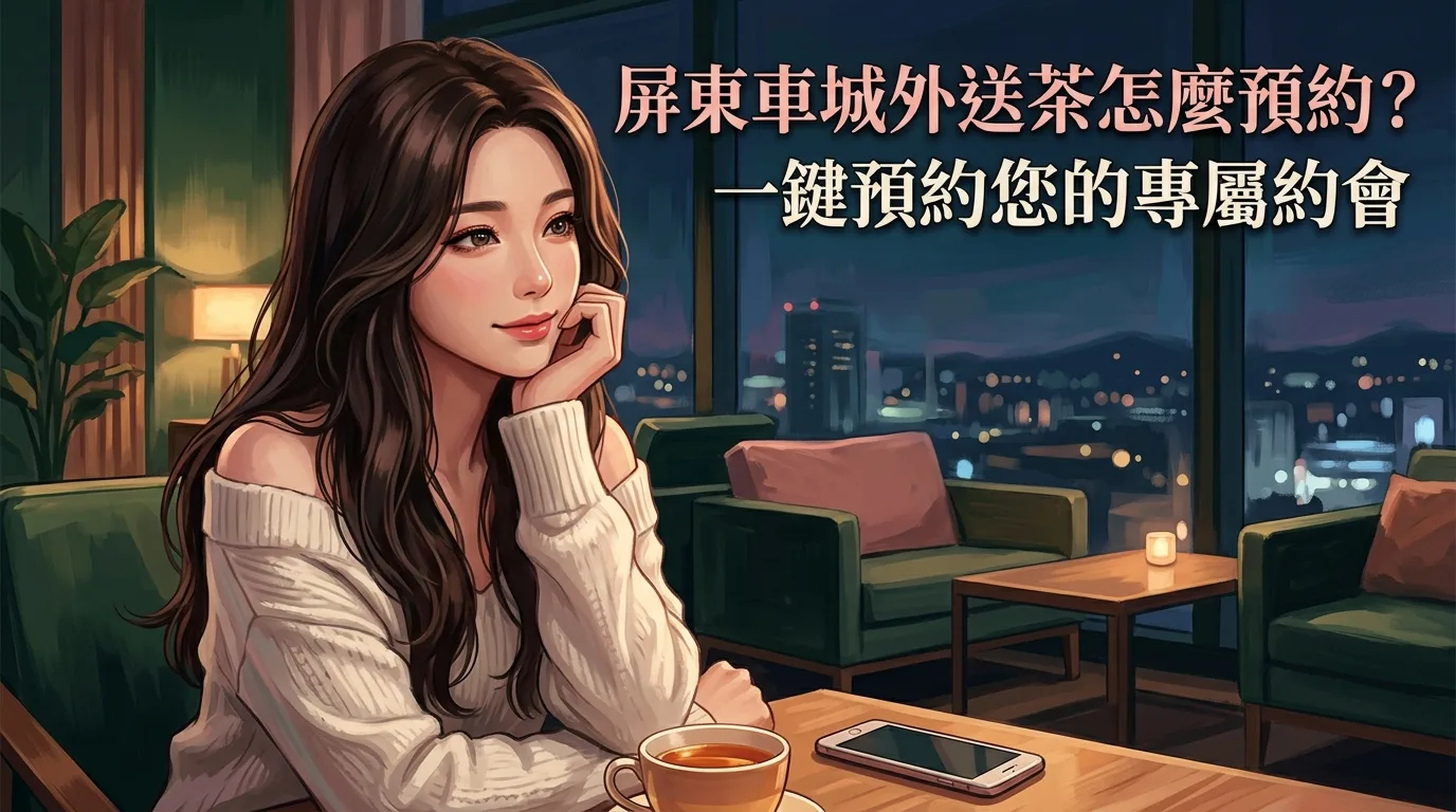 屏東車城外送茶怎麼預約?