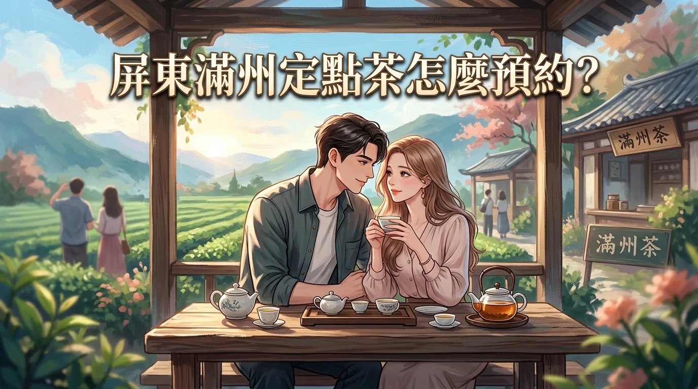 屏東滿州定點茶怎麼預約?