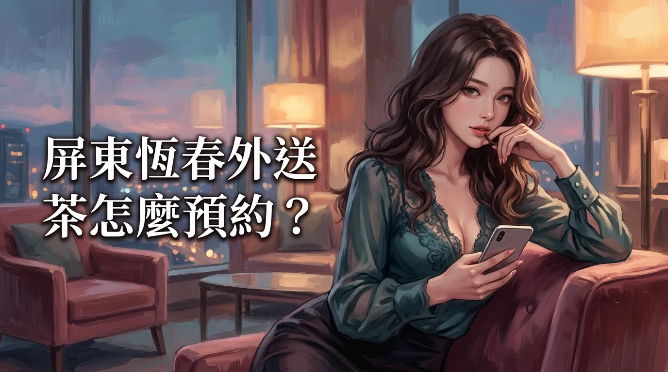 屏東恆春外送茶怎麼預約?