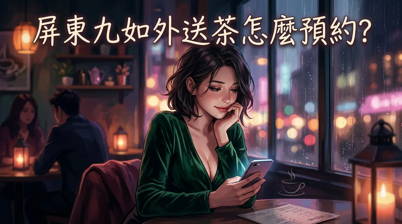 屏東九如外送茶怎麼預約?