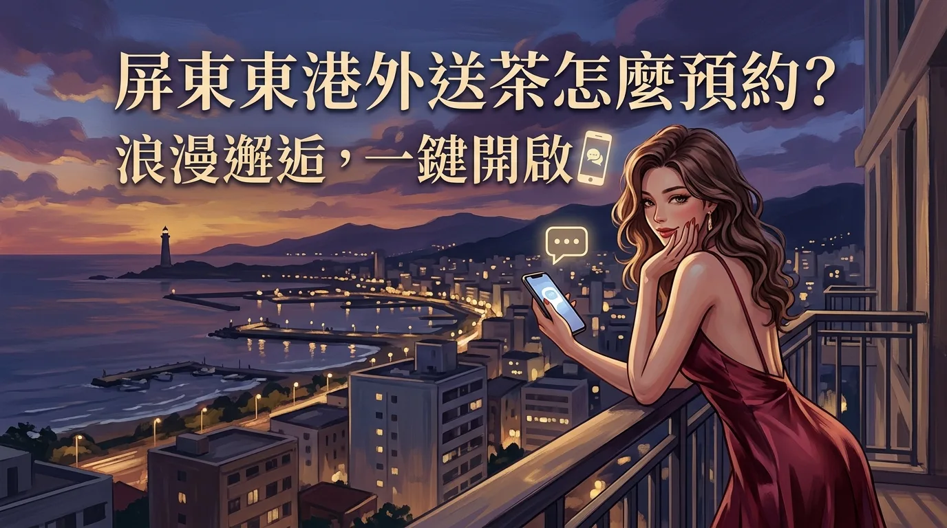 屏東東港外送茶怎麼預約?