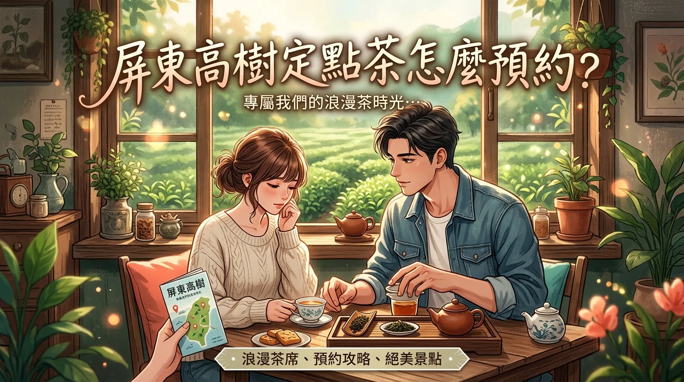 屏東高樹定點茶怎麼預約?