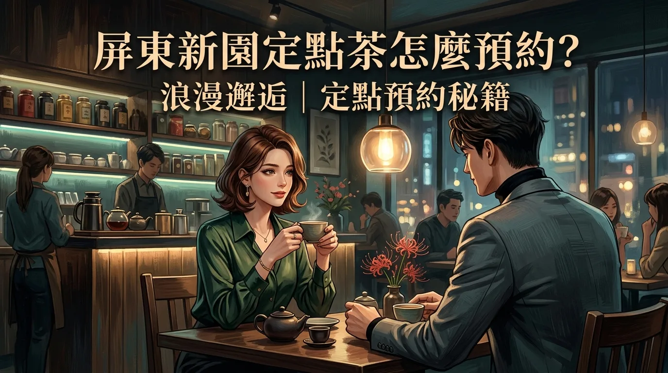 屏東新園定點茶怎麼預約?