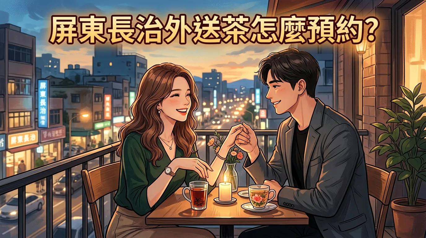 屏東長治外送茶怎麼預約?