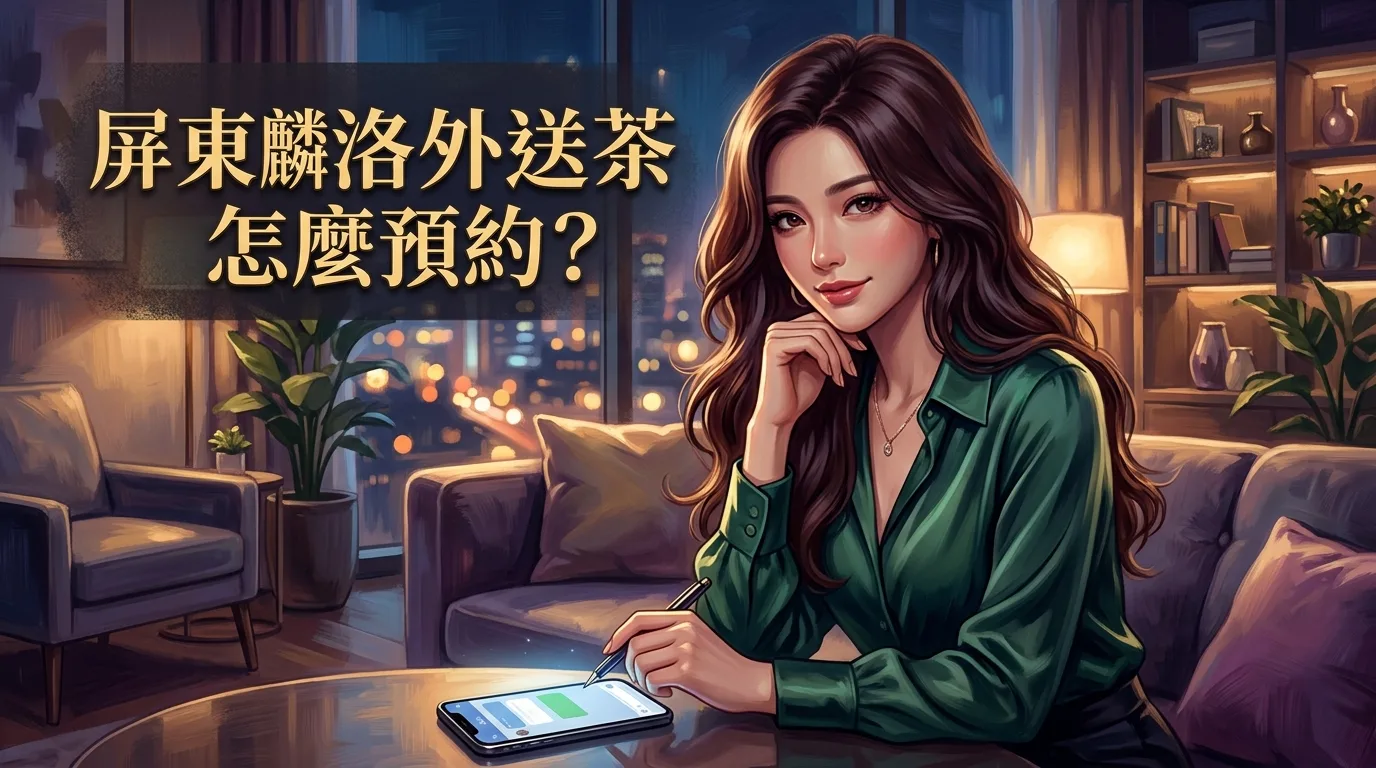 屏東麟洛外送茶怎麼預約?