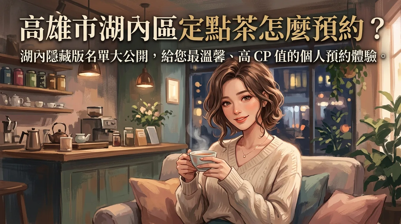 高雄市湖內區定點茶怎麼預約? 湖內隱藏版名單大公開,給您最溫馨、高 CP 值的個人預約體驗。