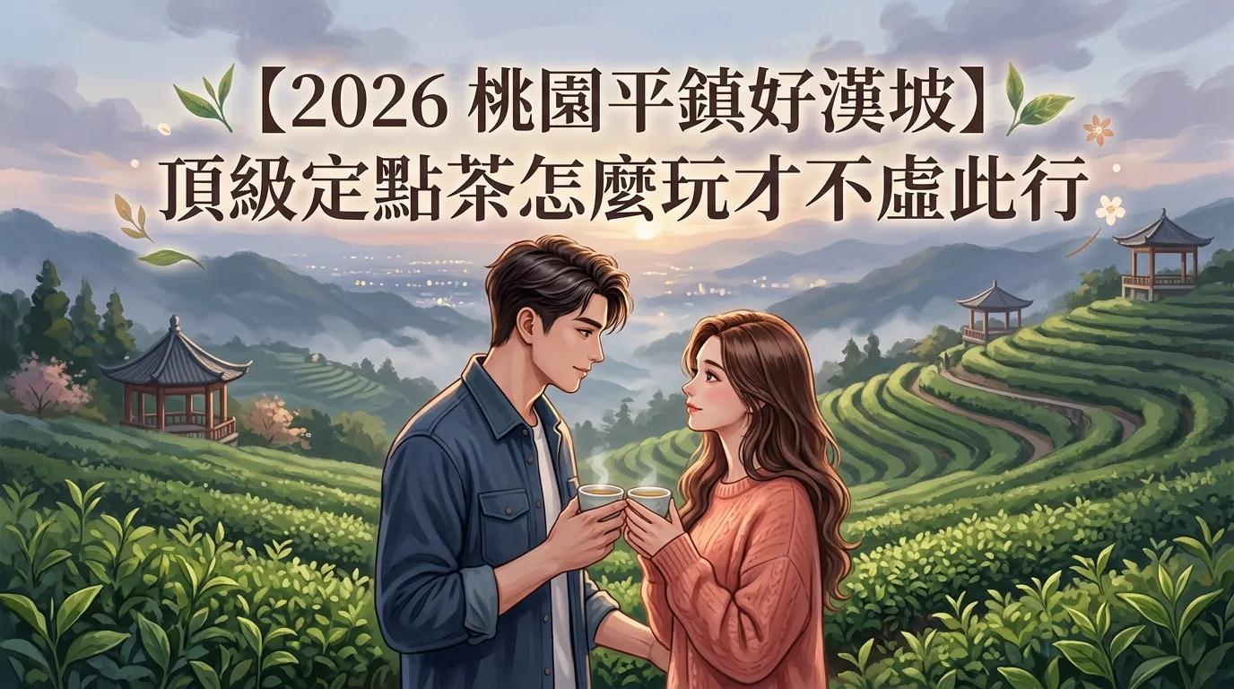 【2026 桃園平鎮好漢坡】 頂級定點茶怎麼玩才不虛此行