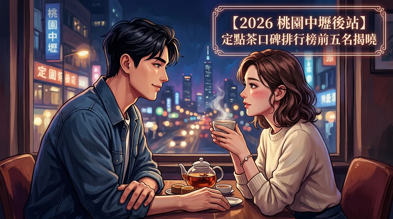 【2026 桃園中壢後站】 定點茶口碑排行榜前五名揭曉