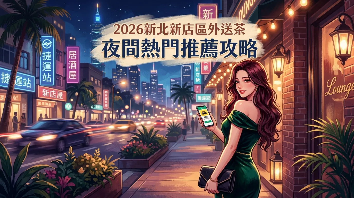 2026新北新店區外送茶 夜間熱門推薦攻略