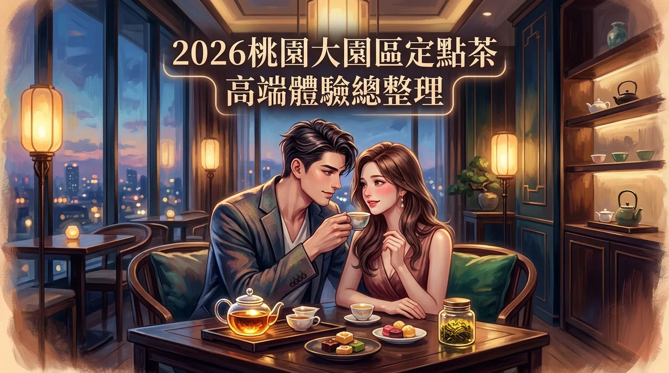 2026桃園大園區定點茶 高端體驗總整理