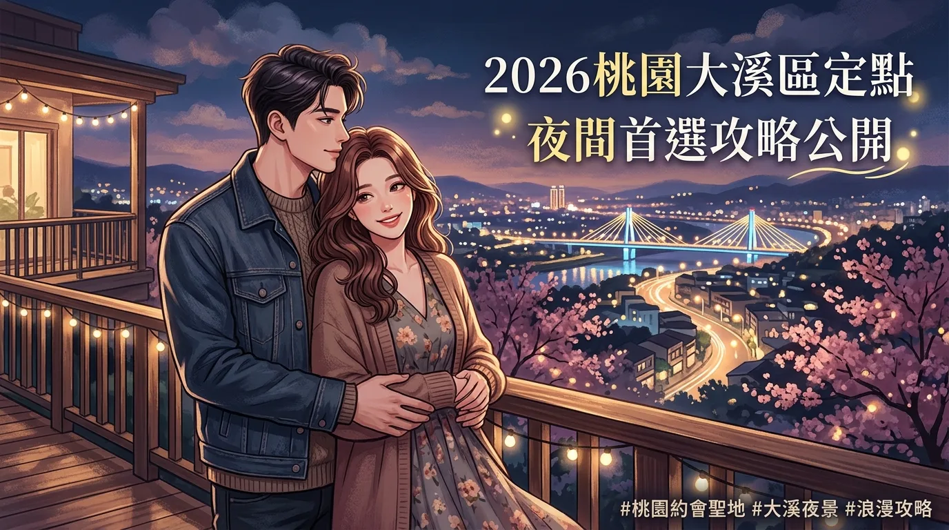 2026桃園大溪區定點 夜間首選攻略公開
