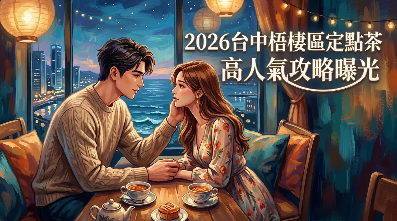 2026台中梧棲區定點茶 高人氣攻略曝光