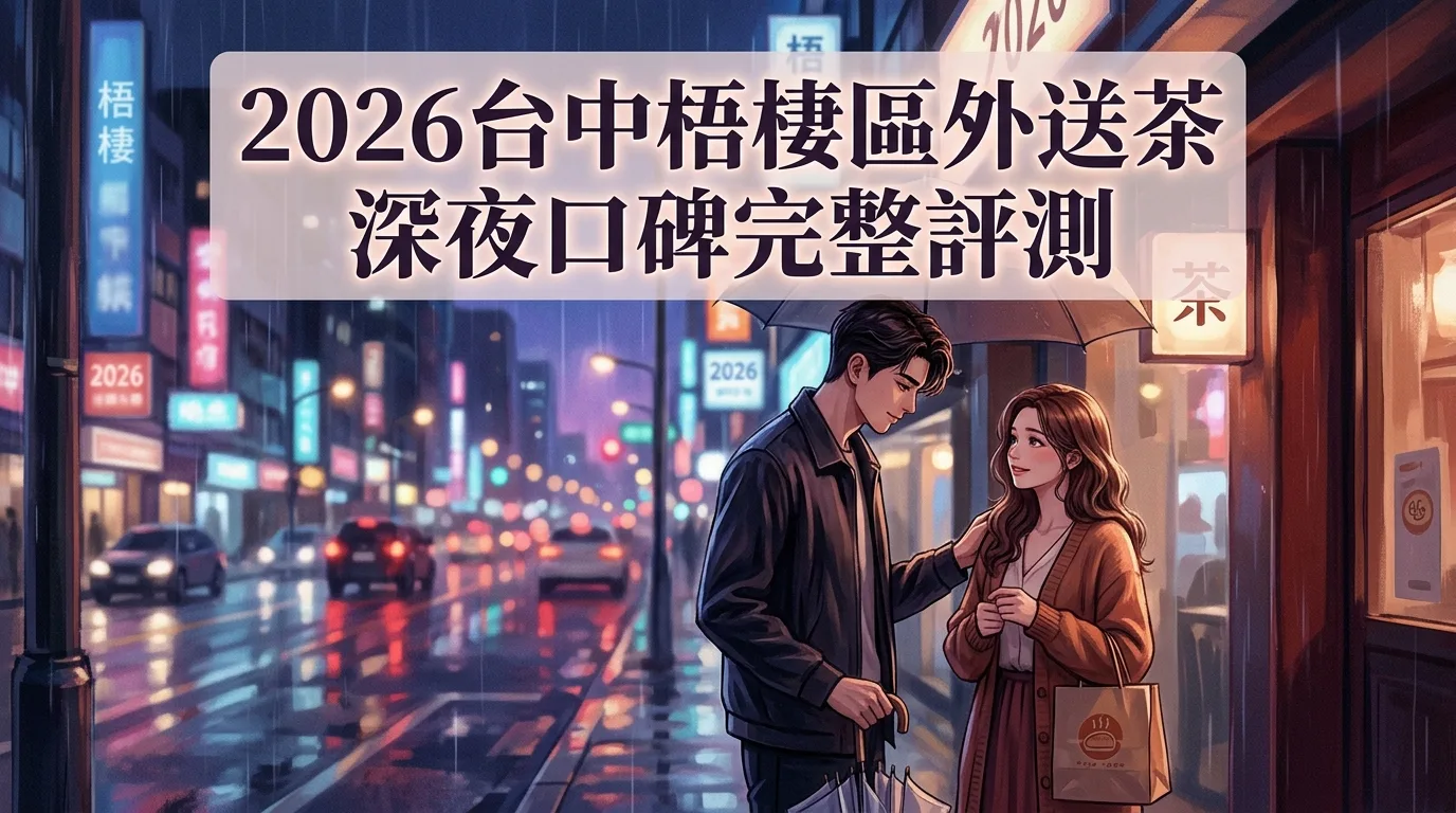 2026台中梧棲區外送茶 深夜口碑完整評測