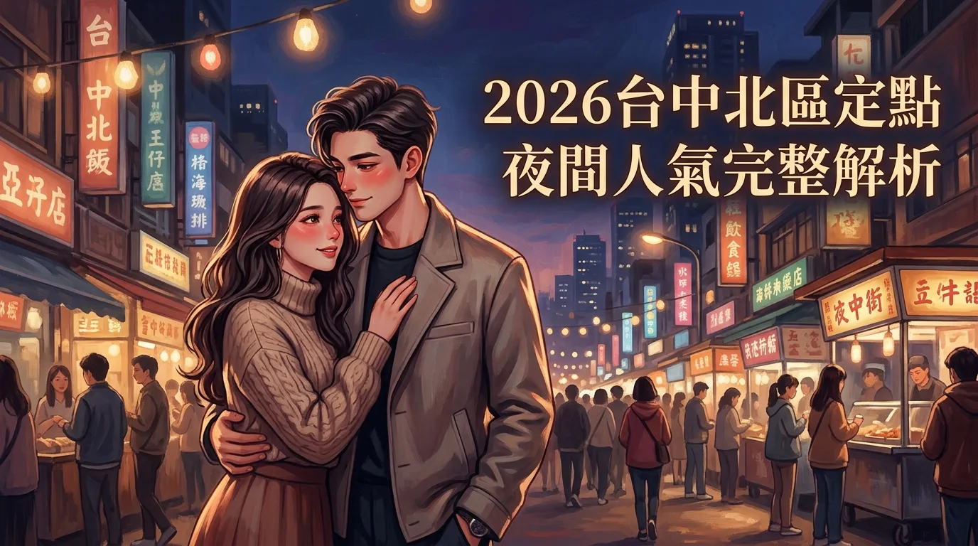 2026台中北區定點 夜間人氣完整解析