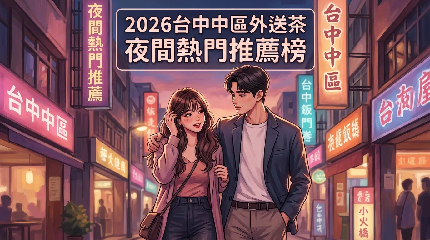 2026台中中區外送茶 夜間熱門推薦榜