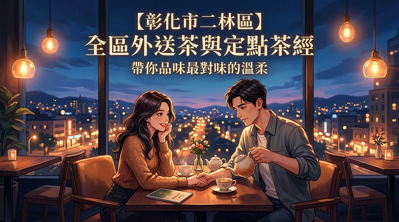 【彰化市二林區】全區外送茶與定點茶經,帶你品味最對味的溫柔。